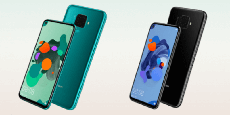 Huawei Nova 5i Pro ufficiale con quadrupla fotocamera